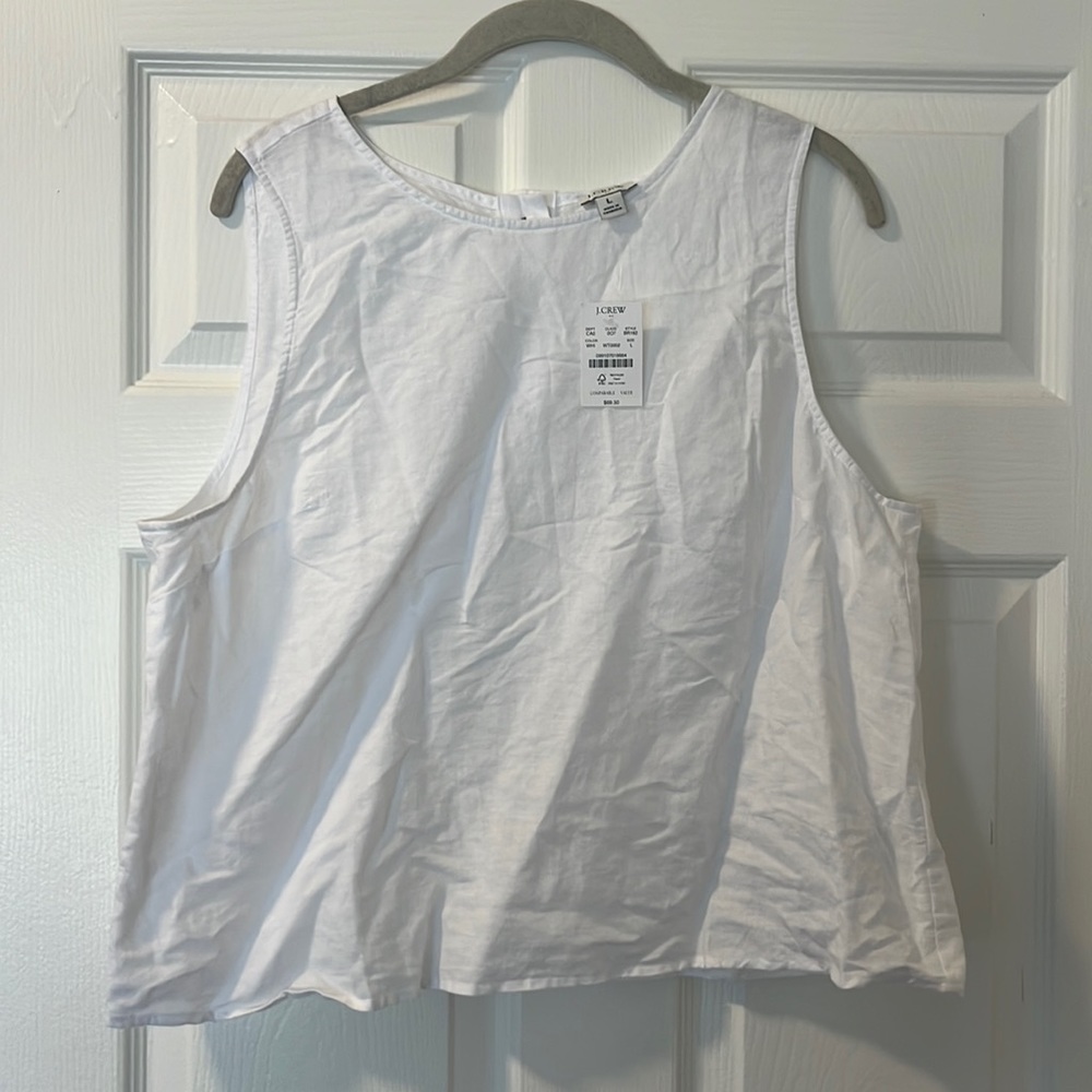 JCREW linen NWT shirt